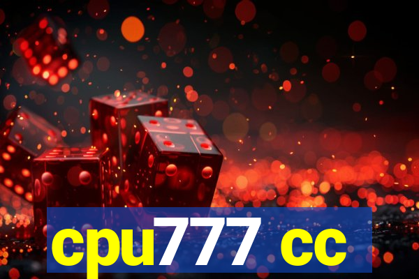 cpu777 cc